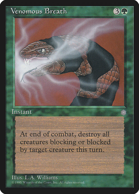 Venomous Breath [Ice Age] - Evolution TCG