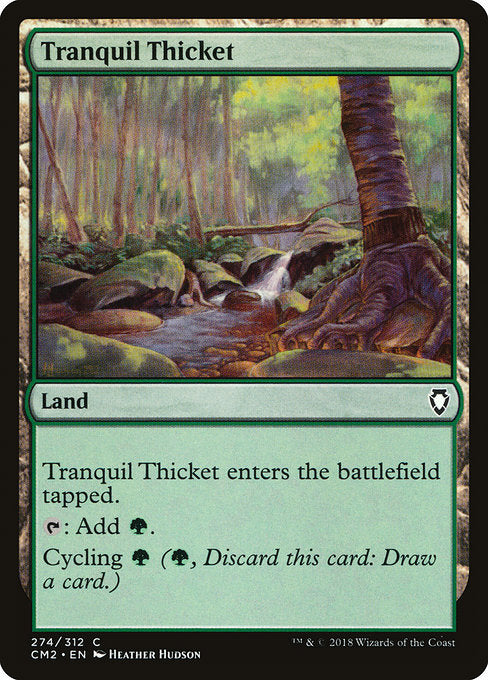 Tranquil Thicket [Commander Anthology Volume II] - Evolution TCG