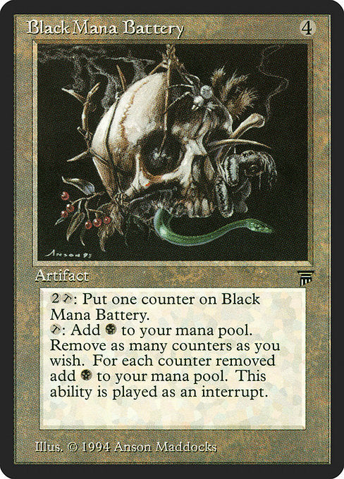 Black Mana Battery [Legends] - Evolution TCG