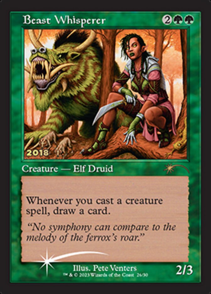 Beast Whisperer [30th Anniversary Promos] - Evolution TCG