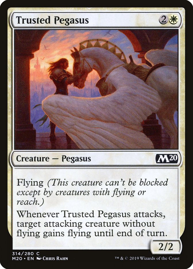 Trusted Pegasus [Core Set 2020] - Evolution TCG
