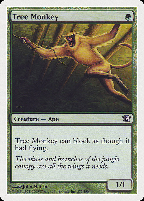 Tree Monkey [Ninth Edition] - Evolution TCG