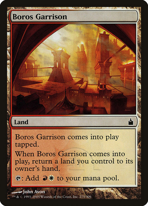 Boros Garrison [Ravnica: City of Guilds] - Evolution TCG