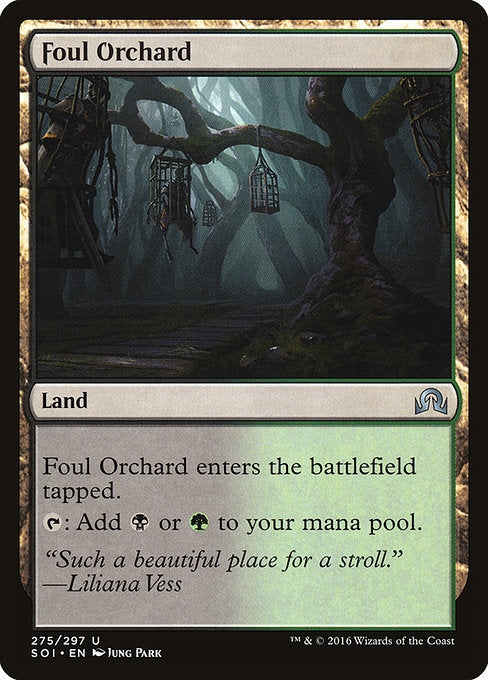 Foul Orchard [Shadows over Innistrad] - Evolution TCG | Evolution TCG