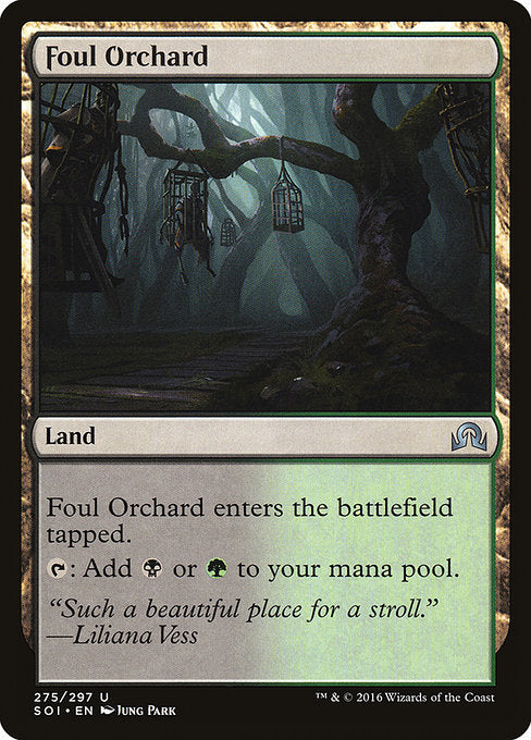 Foul Orchard [Shadows over Innistrad] - Evolution TCG
