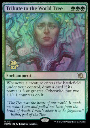 Tribute to the World Tree [March of the Machine Prerelease Promos] - Evolution TCG