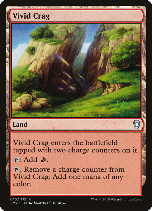 Vivid Crag [Commander Anthology Volume II] - Evolution TCG