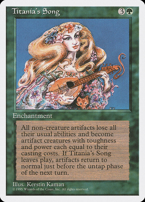 Titania's Song [Fourth Edition] - Evolution TCG