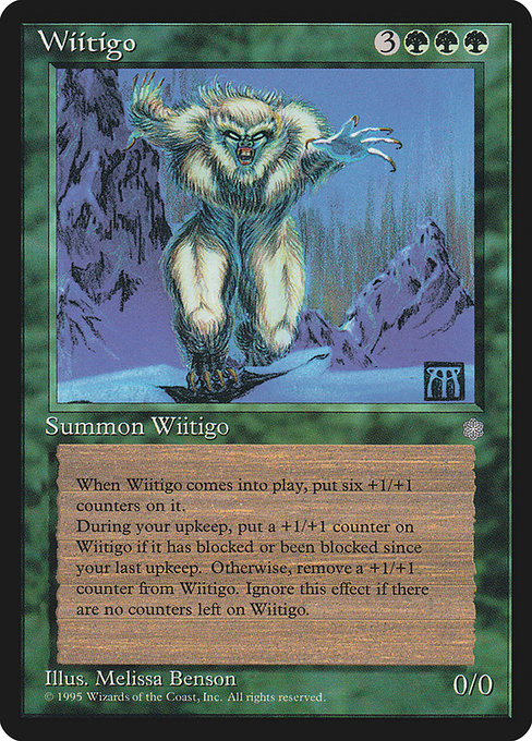 Wiitigo [Ice Age] - Evolution TCG