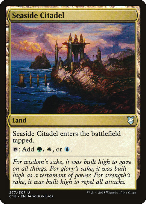 Seaside Citadel [Commander 2018] - Evolution TCG