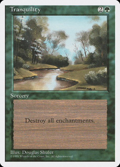 Tranquility [Fourth Edition] - Evolution TCG