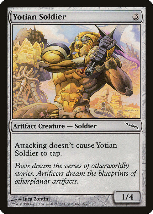 Yotian Soldier [Mirrodin] - Evolution TCG