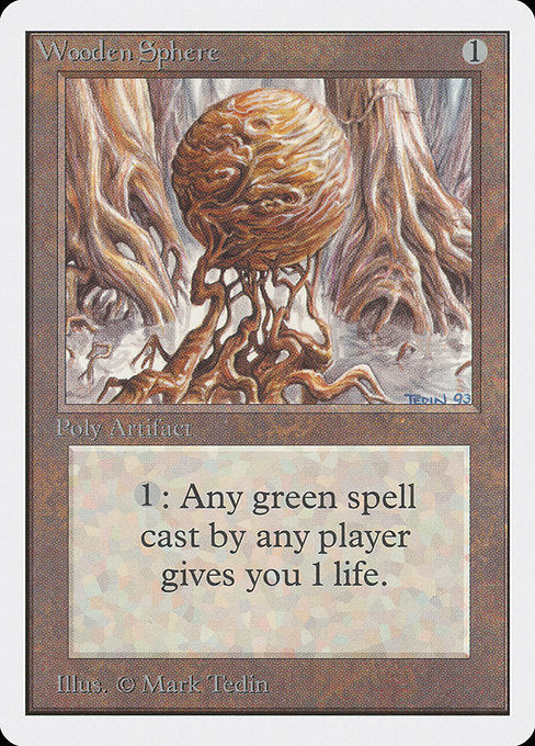 Wooden Sphere [Unlimited Edition] - Evolution TCG