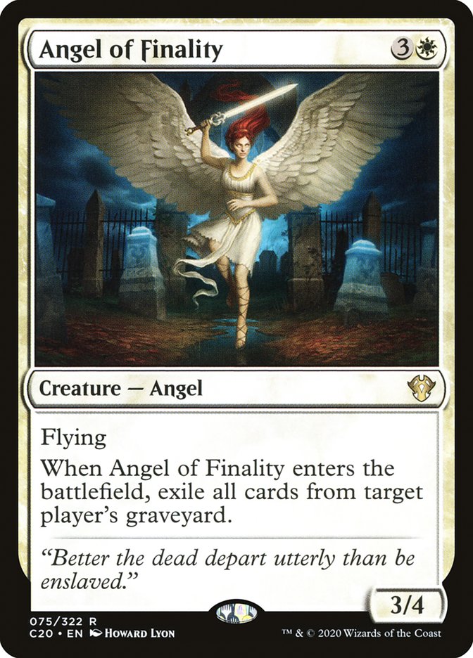 Angel of Finality [Commander 2020] - Evolution TCG
