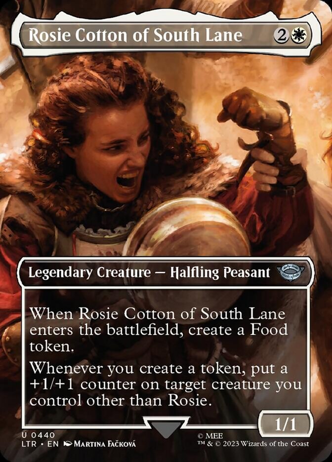 Rosie Cotton of South Lane (Borderless Alternate Art) [The Lord of the Rings: Tales of Middle-Earth] - Evolution TCG