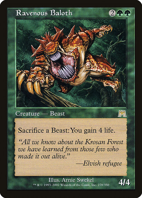 Ravenous Baloth [Onslaught] - Evolution TCG
