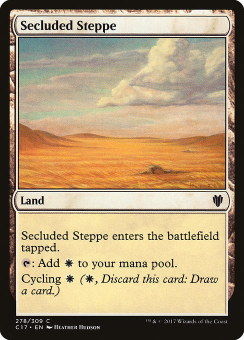 Secluded Steppe [Commander 2017] - Evolution TCG