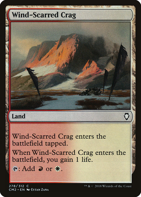 Wind-Scarred Crag [Commander Anthology Volume II] - Evolution TCG