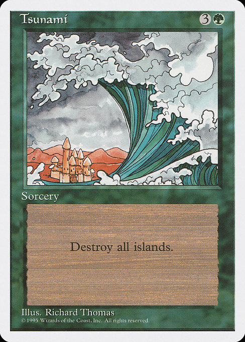 Tsunami [Fourth Edition] - Evolution TCG