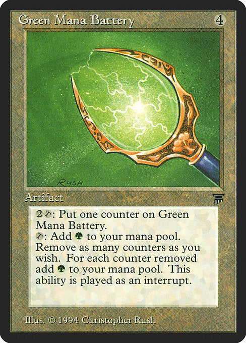 Green Mana Battery [Legends] - Evolution TCG