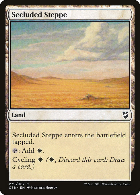 Secluded Steppe [Commander 2018] - Evolution TCG