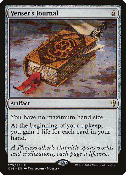 Venser's Journal [Commander 2016] - Evolution TCG