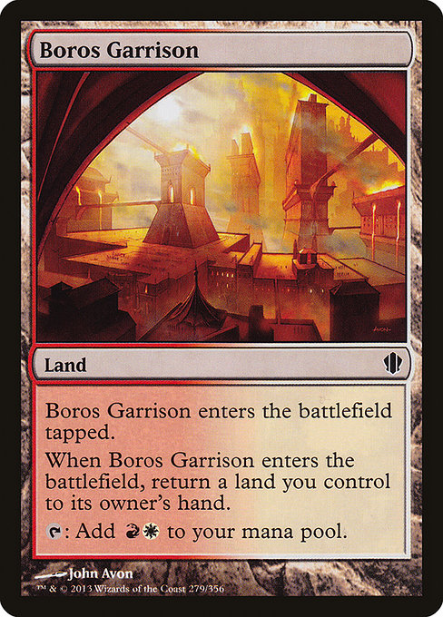 Boros Garrison [Commander 2013] - Evolution TCG