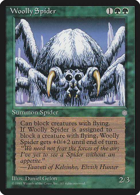 Woolly Spider [Ice Age] - Evolution TCG