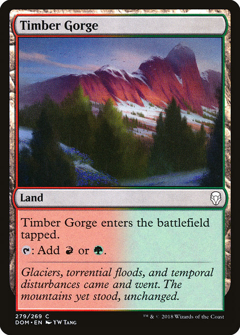 Timber Gorge [Dominaria] - Evolution TCG