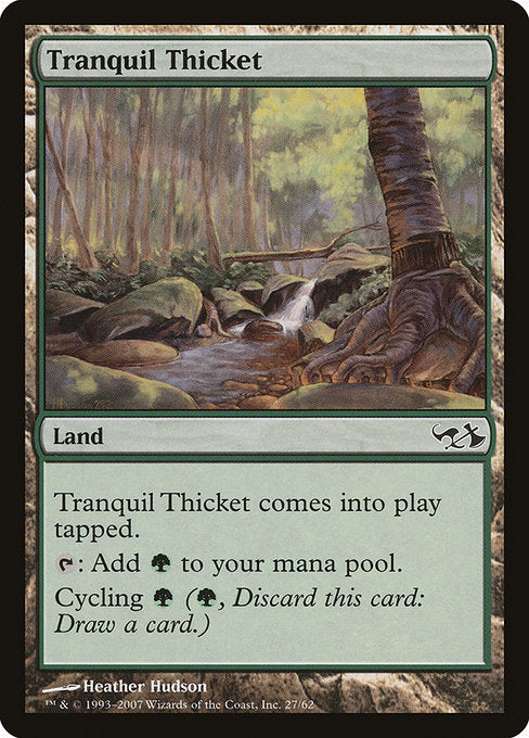 Tranquil Thicket [Duel Decks: Elves vs. Goblins] - Evolution TCG