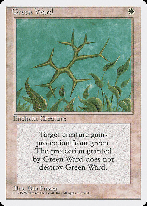 Green Ward [Fourth Edition] - Evolution TCG