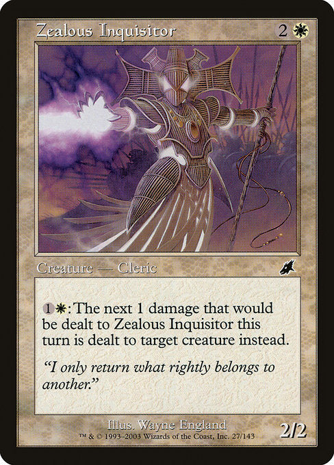 Zealous Inquisitor [Scourge] - Evolution TCG