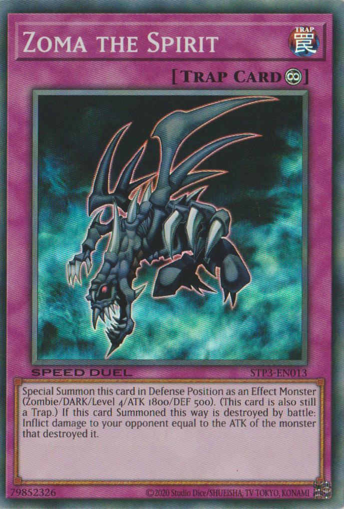 Zoma the Spirit [STP3-EN013] Super Rare - Evolution TCG