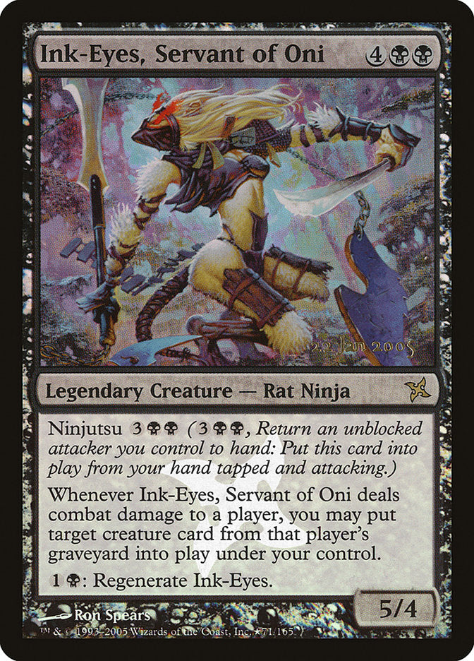 Ink-Eyes, Servant of Oni [Betrayers of Kamigawa Promos] - Evolution TCG