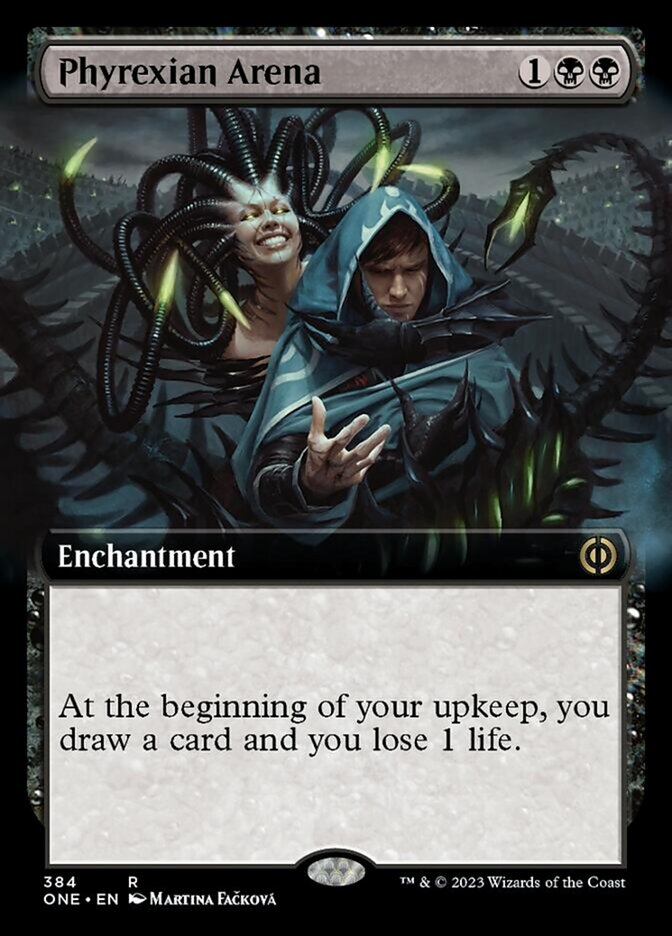 Phyrexian Arena (Extended Art) [Phyrexia: All Will Be One] - Evolution TCG