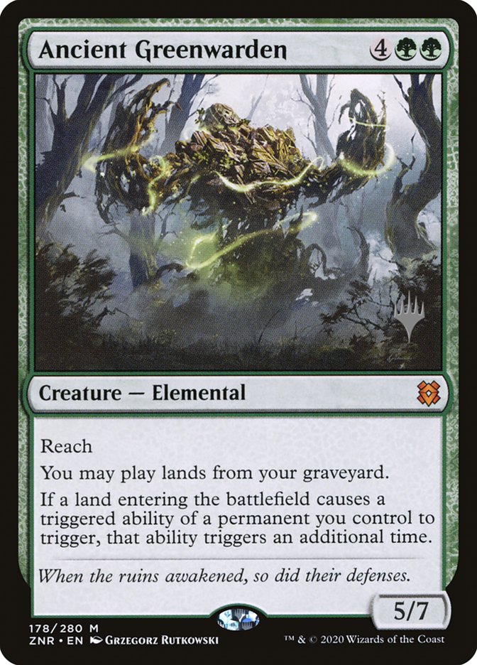 Ancient Greenwarden (Promo Pack) [Zendikar Rising Promos] - Evolution TCG