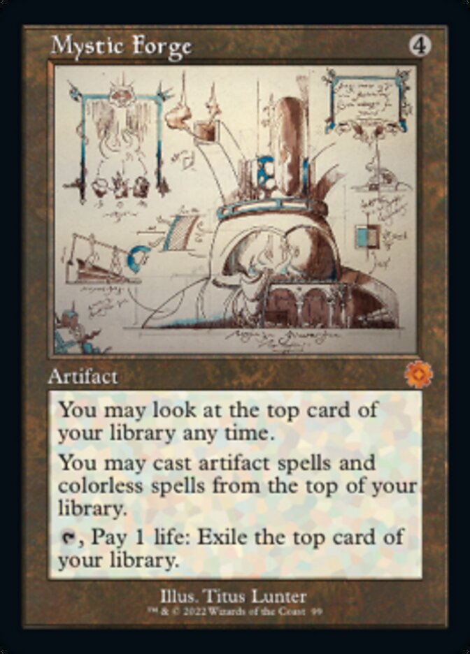 Mystic Forge (Retro Schematic) [The Brothers' War Retro Artifacts] - Evolution TCG