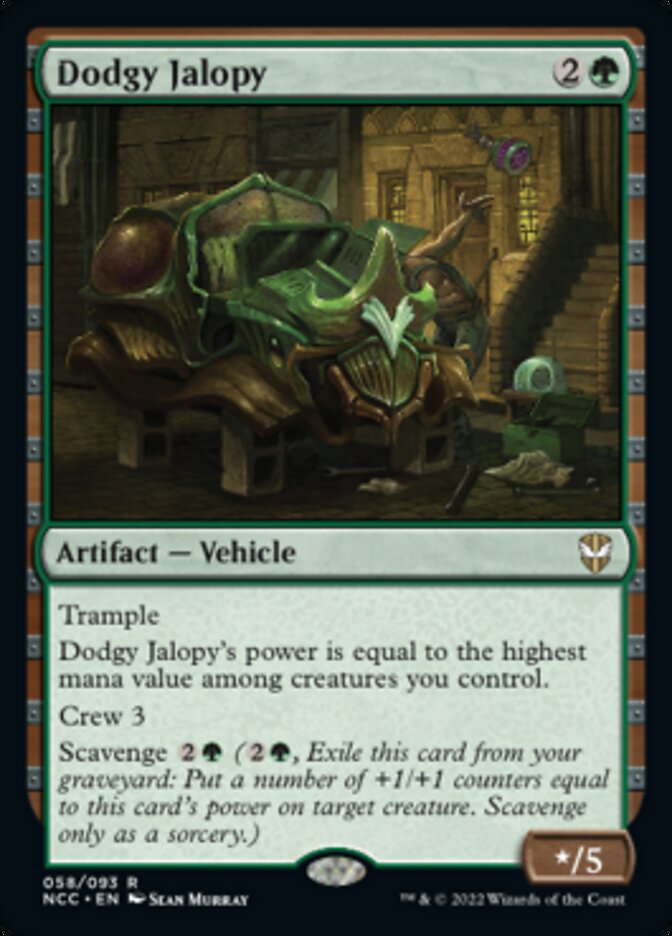 Dodgy Jalopy [Streets of New Capenna Commander] - Evolution TCG