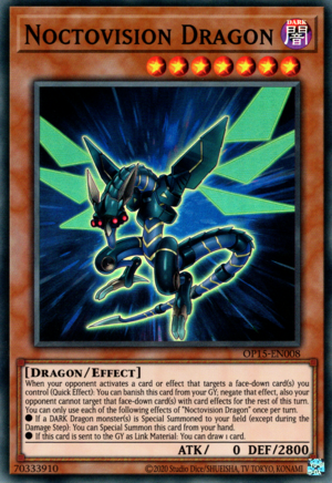 Noctovision Dragon [OP15-EN008] Super Rare - Evolution TCG
