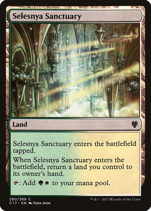 Selesnya Sanctuary [Commander 2017] - Evolution TCG