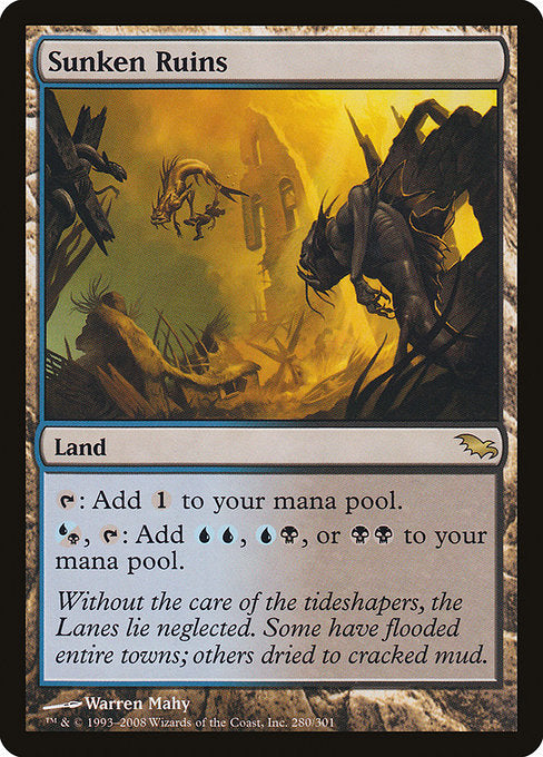 Sunken Ruins [Shadowmoor] - Evolution TCG