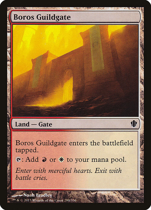 Boros Guildgate [Commander 2013] - Evolution TCG