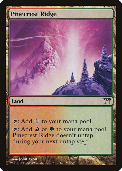Pinecrest Ridge [Champions of Kamigawa] - Evolution TCG