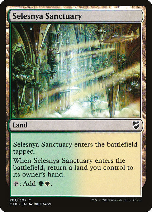 Selesnya Sanctuary [Commander 2018] - Evolution TCG