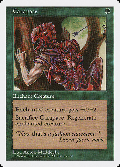 Carapace [Fifth Edition] - Evolution TCG