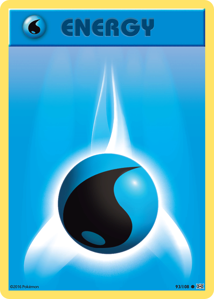 Water Energy (93/108) [XY: Evolutions] - Evolution TCG