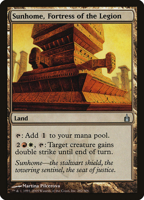Sunhome, Fortress of the Legion [Ravnica: City of Guilds] - Evolution TCG