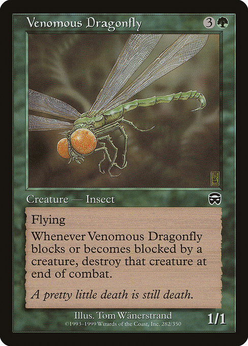 Venomous Dragonfly [Mercadian Masques] - Evolution TCG