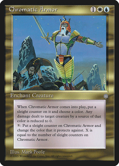 Chromatic Armor [Ice Age] - Evolution TCG