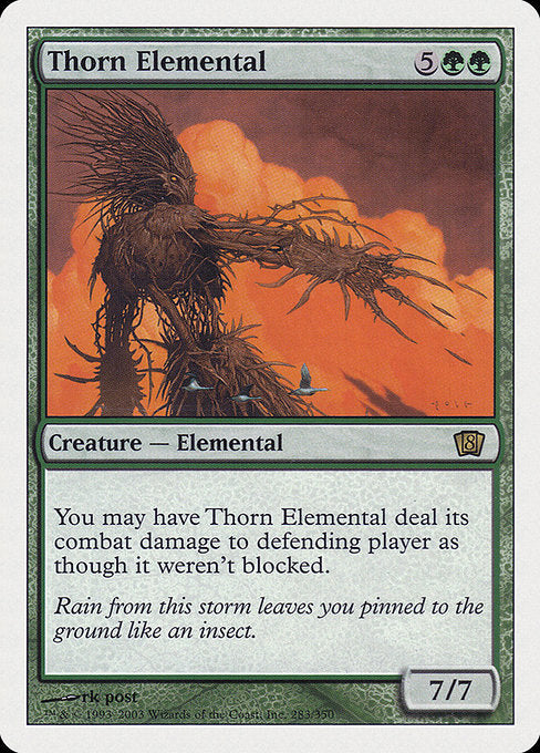 Thorn Elemental [Eighth Edition] - Evolution TCG